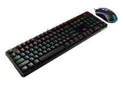 RAPOO KBRV185S | Gaming Keyboard and Mouse Combo Wired Backlight