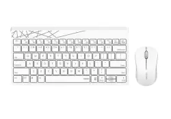RAPOO KBR8000SW | Simsiz klawiatura + syçanjyk ENG-RUS-TM ýerleşişi