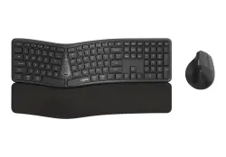 RAPOO KBR8810SE | Wireless Keyboard + Mouse Ergonomic ENG/RU