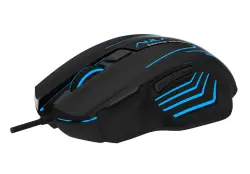 AULA S18 | Kabel bilen oýnaýyş syçanjygy ergonomiki RGB gara