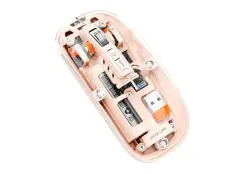 Green Lion MOUGLTR2PINK | Wireless Mouse Transparent Pink