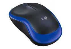 Logitech MOULM185BLU | Беспроводная мышь синяя 2,4ГГц
