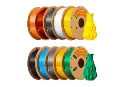 ERYONE FILEPLA1BLK | Нить для 3D-принтера PLA 1,75 мм черная