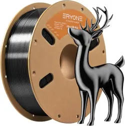 ERYONE FILERUSPLABLK | Филамент для 3D-принтера 1.75мм Ultra Silk PLA Черный