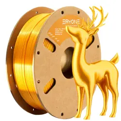 ERYONE FILERUSPLAGD | 3D Printer Filament 1.75mm Ultra Silk PLA Gold