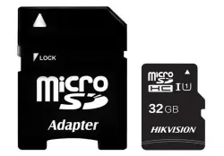 HIKVISION MICSDHV32GBC10 | MicroSD Card 32GB Class 10 92MB/s + Adapter