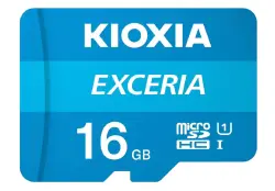 Toshiba MICSDKI16GC10 | Карта памяти microSD 16GB Class 10 с адаптером