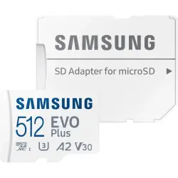 Samsung MICSDSAM512G | microSD karta 512GB PRO Plus Class 10 130MB/s Adapter