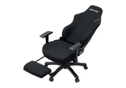 ANDASEAT Luna Pro L CHANAD18T-44-B-F | Игровое кресло с подставкой 110кг ткань