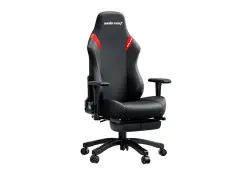 ANDASEAT CHANAD18T-44-BR-PV | Игровое кресло кожа 110кг подножка
