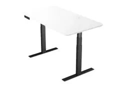 ADJUSTER DESK160800WH | PC üçin belentligi sazlanýan oýun stoly 1600x800 mm