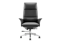 NOEL OCHNAKRHBLK | Office Chair Leather High Back Fixed Armrest