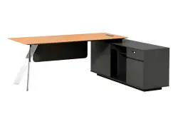 NOEL ODNWDD201816 | Ofis Stoly Gri Hertz Hoz 2000x1800x160 mm