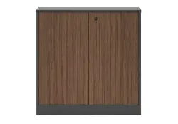 NOEL DESKNCG0804 | Ofis faýl şkafy Gara Agaç 800x400x800 mm