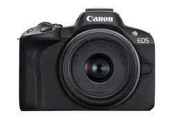Canon EOS R50 | Bezserkala kamera toplumy 24,2MP UHD WiFi