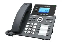 Grandstream GRP2604P | Simli IP telefon PoE, 6 SIP, 3 liniýa