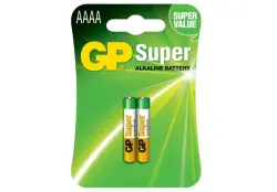 GP BATGP25AU2 | AAAA Battery 1.5 V Alkaline Pack 2 pcs