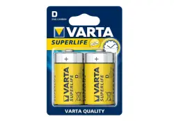 VARTA BATVARSL6342 | Батарейка типа D 2xD, долгий срок службы
