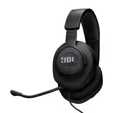 JBL Quantum 100M2 | Gaming Headset Wired with Detachable Mic