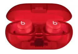Beats EARBEATSSOLOMUW03 | Беспроводные наушники до 18ч, прозрачный красный