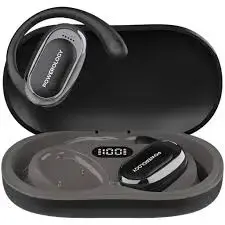 Powerology EARPOWERNAMMOS | Open-Ear Clip Earphones Bluetooth 5.5h NC