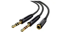 UGREEN HEADAD2XAUXUGREEN | Audio Adapter 2xAUX IN to 1xAUX OUT PC