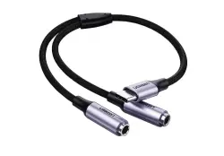 UGREEN ADUGREENAV144 | Адаптер Type-C на 2xAUX 25 см