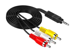 CBLATJ CBLATJ3P | Ses Kably 3.5mm Jack-den AV Erkek 3 Pin