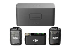 DJI MICSJI2 | Professional Lapel Mikrofon Iki Kanal 250m Aralyk