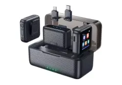 Powerology MICLAVPMLV2CMIC | Lapel mikrofon toplumy 17 sagat batareýa