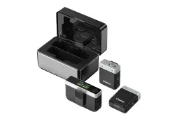 Ulanzi MICUAM18 | Professional Lapel Microphone Dual Channel 250 m Range