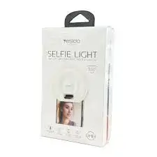 YESIDO DH13 | Селфи-лампа 68 LED 400mAh Ультратонкая 15мм Белая
