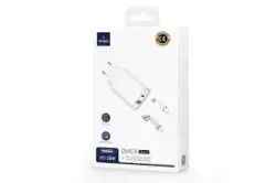 WIWU QC02 | Awtoulag Zarýad Enjamy 8A 95W Çalt Zarýad USB Type-C Lightning