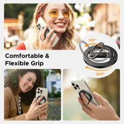 UGREEN PHUGLP405 | Plastmassa awtoulag telefony üçin saklaýjy gara