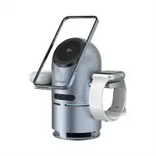 Powerology PWCUQC039 | Беспроводное зарядное устройство 3-в-1 15 Вт + колонка