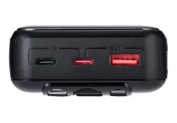 RIVACASE VA2221 | Power Bank 20000mAh 2xUSB-A 1xType-C Black