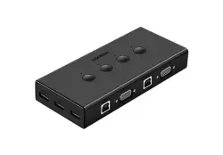UGREEN CM154 | KVM-переключатель 4 порта VGA USB