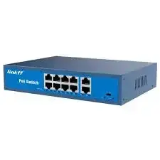 LINKFF NETLQ411A | Network Switch 6 Port Gigabit 4 PoE 65W