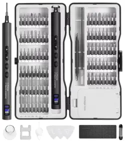 Porodo TechFix PD-GTE970-BK | Электроотвертка 97-в-1 Нержавеющая Сталь