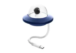 NLO ULDUFOBLU | USB LED лампа с пультом управления Синий