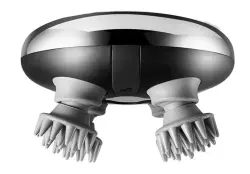 Philips MASSAGERPHILPPM1301 | Массажер для головы 5Вт 4 насадки Титановый Серый