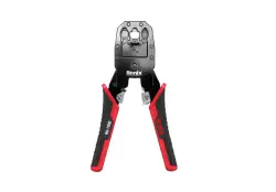 RONIX RH-1830 | 3-in-1 Clamping Tool RJ45 Black+Red