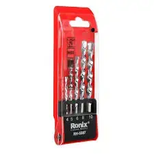Ronix RH-5587 | Buraw toplumy 5 sany çalt tizlikli polat