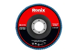 Ronix RH-3770 | Lepjek Disk 115 mm P40 bolgarka üçin