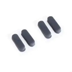 LAPFEETS LAPFEETS | Noutbuk üçin ýelmeýän aýaklar kümüş, umumy görnüş