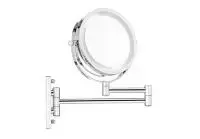 ZEMIFBA001 MIRBBA001 | Bath Mirror LED 3X Magnification Silver