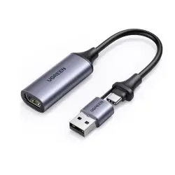 UGREEN ADUGCM489 | HDMI wideo tutujy karta 1080p USB Type-C
