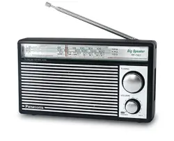 Panasonic RF562D | Переносное Радио FM/MW/SW Черный и Серебристый