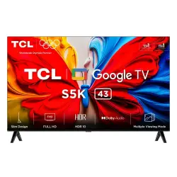 TCL TVT43S5K | Телевизор 43" QLED FHD Google TV