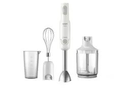 Philips HR2545 | Ручной блендер 700Вт 2 скорости 3 насадки Белый